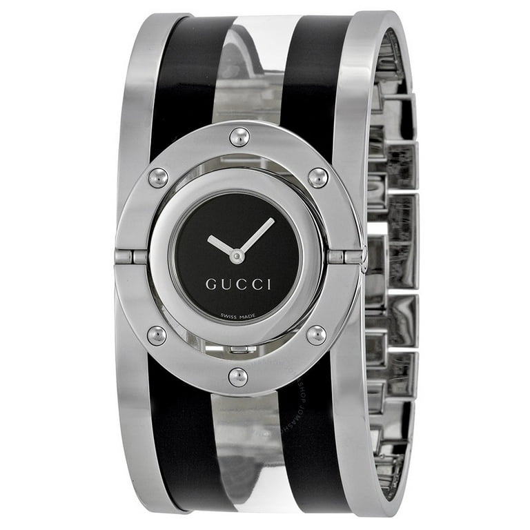 Gucci twirl stainless steel ladies watch hotsell