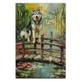 thumbnail image 3 of Hudo Dog Canvas Wall Art,Dog Wall Art print, Colorful Siberian Husky Dog Decor for Kids Nursery Bedroom Living Room Office Home Unframed 8x12 inches, 3 of 5