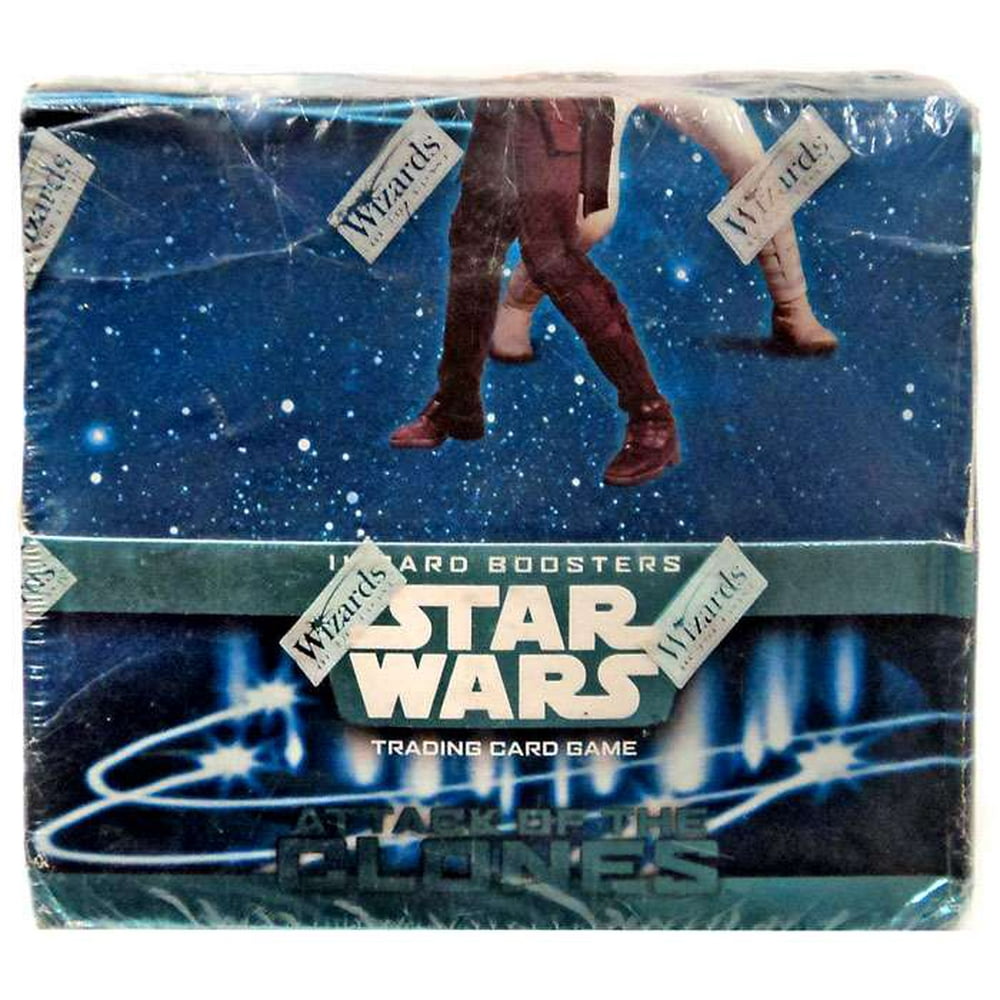 Star Wars Trading Card Game Attack of the Clones Booster Box - Walmart.com - Walmart.com