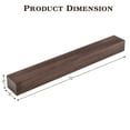 thumbnail image 4 of LZBEITEM 72" L x 6" W x 8" D Rustic Fireplace Mantel Floating Wall Shelf Beam Brown, 4 of 9