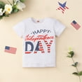 thumbnail image 5 of Ketyyh-chn99 Toddler Baby Girls Clothes T-shirt Linen Shorts Cute Summer Shorts Outfits Set White,100, 5 of 5
