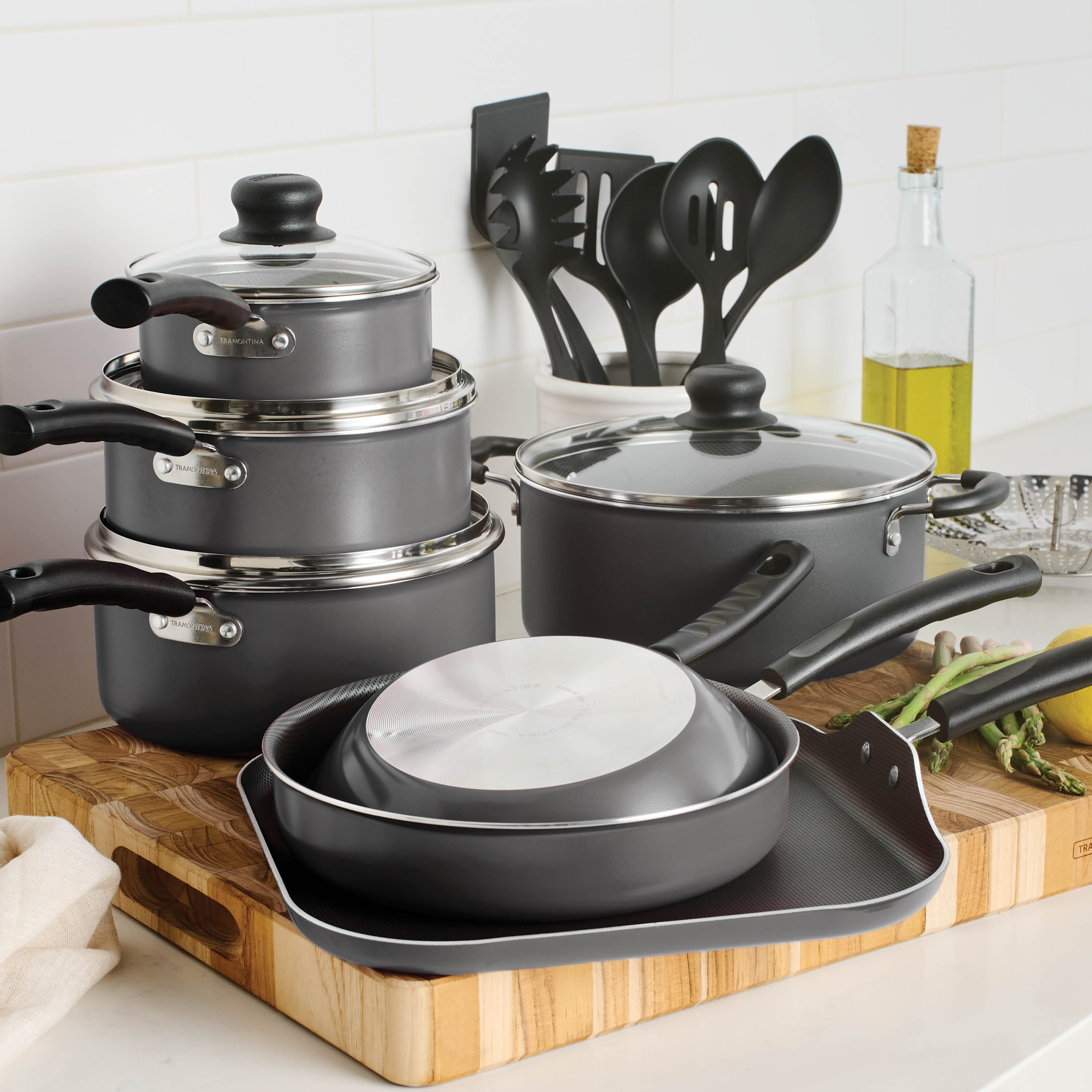 Unboxing: Tramontina 18-piece Non Stick Cookware Set, Online shopping
