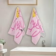 thumbnail image 4 of Sweet As Can Bee Kitchen Hand Towels, Cute Bee Couple Quotes Fingertip Bath Towels Ultra Soft and Absorbent, Decorative Face Towels Dish Washcloths, 2 PCS, 28.3"x 14.4", 4 of 5