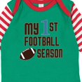 thumbnail image 4 of Inktastic My First Football Season Boys or Girls Long Sleeve Baby Bodysuit, 4 of 5