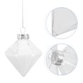 thumbnail image 1 of unbranded 12Ud Bolas Decorativas Transparentes Rellenable Para De Árbol Y Eventos Festivos, 1 of 6