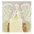 thumbnail image 5 of Angel Candle Holder Lamp 5.90x5.51x3.34in/15x14x8.5cm – Resin Tabletop Decor with Battery-Powered LED Light for Wedding, Party, Romantic Dinner (White), 5 of 6
