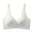 thumbnail image 4 of Sngxgn Wireless Bras for Women Bras for Women Comfort(White,M), 4 of 4