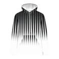 thumbnail image 5 of Pullover Hoodies for Men Big & Tall S-5X Plus Size Fleece Lined Sweatshirts with Front Pockets Trendy Stripe Printed Long Sleeve Warm Hooded, 5 of 5