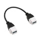 thumbnail image 4 of Cable de inserción de conector Keystone USB 3.0, adaptador de panel de toma de corriente para placa de pared con inserción Keystone hembra a hembra USB 3.0, 4 of 12