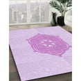 thumbnail image 2 of Ahgly Company Indoor Rectangle Patterned Violet Purple Area Rugs, 5' x 7', 2 of 6