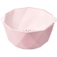 thumbnail image 1 of Simplicity Double-Layer Drain Basket With Pass-Over Spoon Rice Kitchen Washer Coander Vegetate Noodles Polygon Kitchen Drain Basket Strong Permeability, 1 of 5