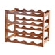 thumbnail image 4 of Estante de madera para vino tinto, decoración, material grueso, soporte para vino. 4 capas 16 botellas, 4 of 9