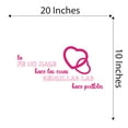 thumbnail image 4 of Spanish Wall Decals for Girls Bedroom - la fe no hace las cosas sencillas las hace posibles Religious inpsirational Quote Typography in Spanish Home Wall Sticker - Size: 20 In x 10 In, 4 of 5