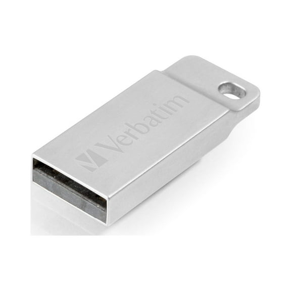 Verbatim 16GB Metal Executive USB Flash Drive ? Silver