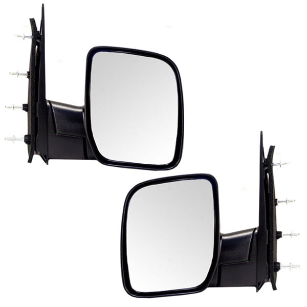 Power Side View Mirrors Folding Textured Pair Set NEW for Ford Ranger B-Series