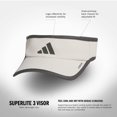 thumbnail image 2 of Visera adidas Superlite Sport Performance Alúmina Beige/Gris, 2 of 6