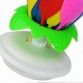 thumbnail image 5 of 3 Pack Musical Birthday Candle Multicolor Candle Lotus Rotationl, 5 of 5