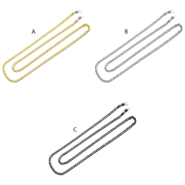 Sangle de Ficelle pour Lunettes, Fournitures Décoratives Uniques, Retenue Décorative Durable Unique, Accessoires de Lunettes Légers, Collier Argent