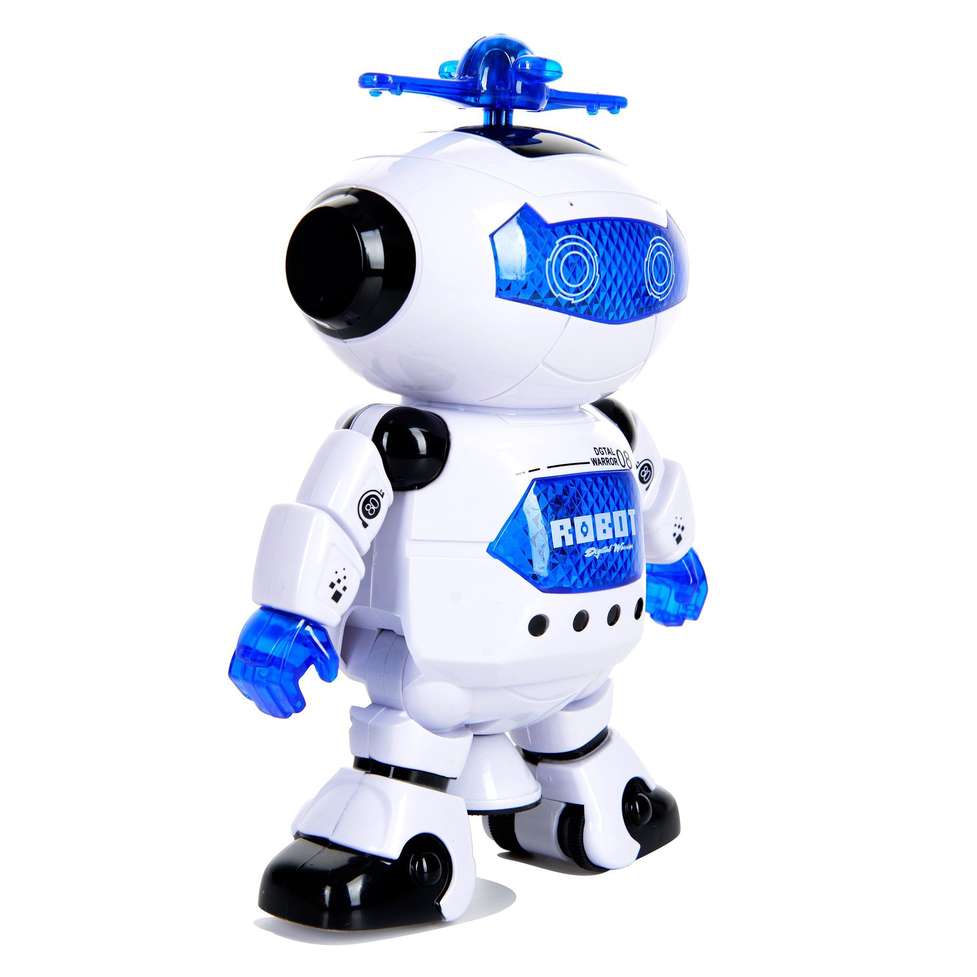 electronic walking dancing robot