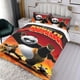 thumbnail image 3 of Kung Fu Panda Conjunto de sábanas temático, trío de piezas, cómodo y amigable con la piel, diseño único, regalo de decoración para el hogar para familiares, amigos y fans, 90 cm * 190 cm, 3 of 6