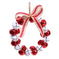 thumbnail image 2 of Dserfhy Jingle Bell Wreath Ornaments Small 8 Inch Christmas Crisp Sound Bells Wreath Holiday Crafts for Christmas Tree Party Decoration, 2 of 8
