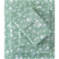 thumbnail image 1 of Floral Queen Sheet Set Pieces Grey and Yellow Flower Bed Sheet Soft Breathable Brushed Microfiber Bedding Sheets & Pillowcases Wrinkle Fitted Sheets with Deep Pocket for Qu, 1 of 7