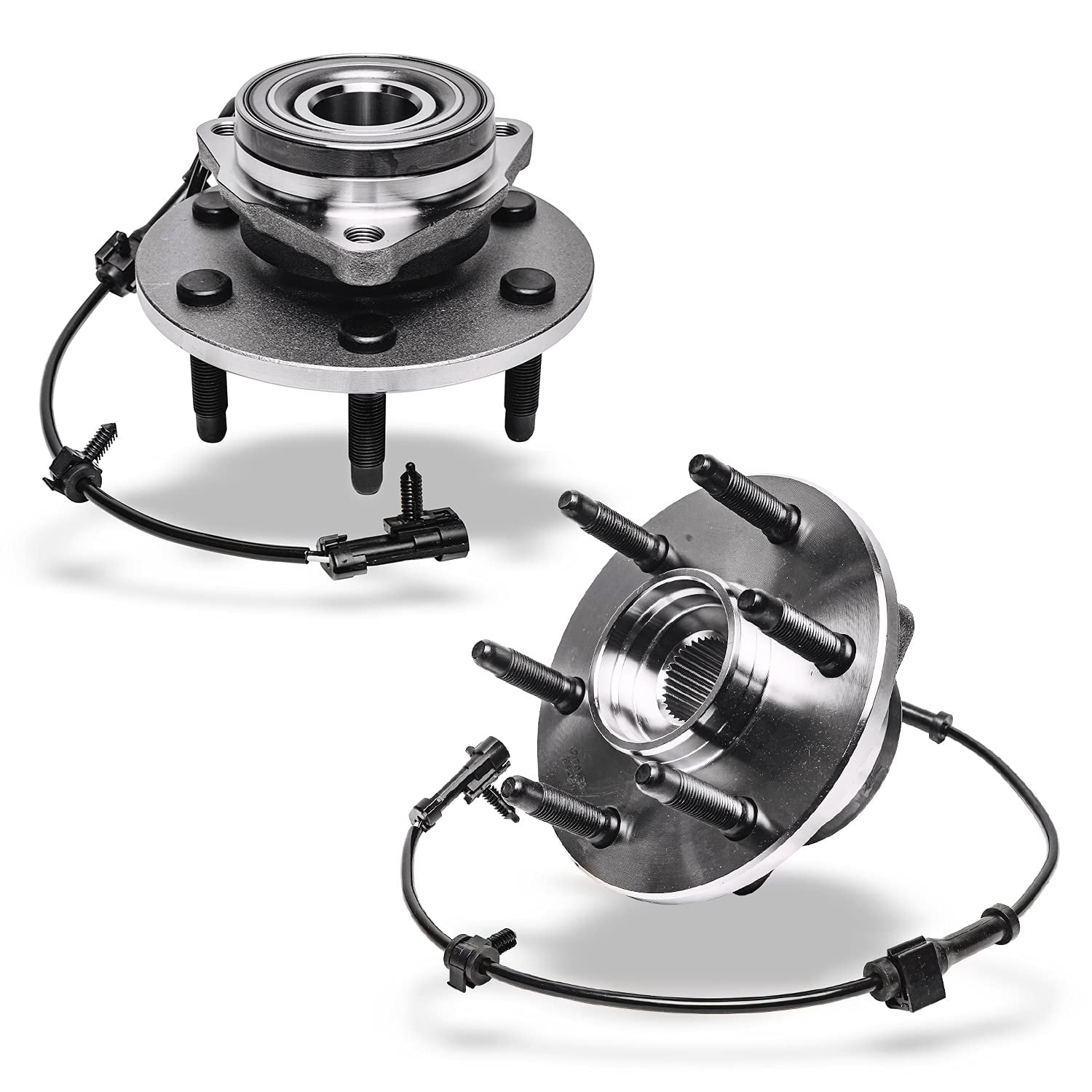 Detroit Axle 4WD Front Wheel Hub Bearings fit Chevy Express GMC Savana