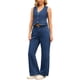 thumbnail image 2 of Conjunto de 2 piezas de chaleco de mezclilla y jeans de mujer INSPIRE CHIC 2XL azul oscuro, 2 of 5