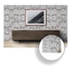 thumbnail image 2 of Panel Decorativo 3D JAUZ Paquete de 10 Piezas de 70x77 cm Color Gris Modelo Mosaico Azulejo JAUZ Mosaico Azulejo, 2 of 2