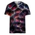 thumbnail image 3 of Patlollav Men Short Sleeve Tops Casual Fashion Round Neck Pullover Print T-Shirts, 3 of 4