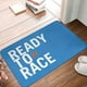thumbnail image 1 of Ready To Race Front Floor Door Entrance Mat Indoor Motorcycle Rider Bath Kitchen Doormat Balcony Carpet Rug Toilet Footpad, 1 of 4