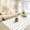 Brown Dotted, variant on RUMAISA RUGS Classic Area Rugs, Yellow Wool & Silk Carpet Carpet for Living Room, Indoor Area Rug, Non Slip, Rug for Bedroom Dining Room (Size: 8' X 8' ft)