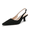 BLACK-NUBUCK, variant on Women's Slingback Kitten Heels - 2.36 Inch Low Heel Pointed Toe Pumps, Comfortable Closed Toe Dress Shoes for Office Work, Classic Holiday Heels