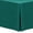 Teal, variant on Ultimate Textile 8 ft. Fitted Polyester Tablecloth - for 18 x 96-Inch Banquet and Folding Rectangular Tables, Orange