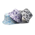 thumbnail image 4 of Weikingp Clearance! Bucket Hats for Men, Floral Print Fisherman Hat Fashion Casual Basin Hat Women Double Sided Bucket Hat, Bucket Hats for Woman, Sun Hats for Women, Sun Hats for Men Black, 4 of 4