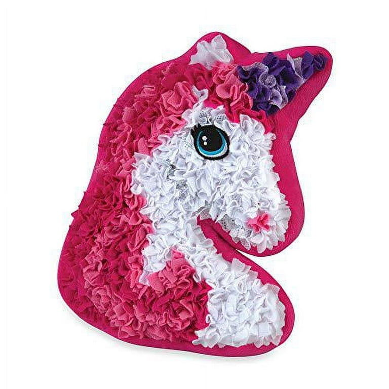 Plush Craft Unicorn Orb Toys 278-Piece No Sewing Craft Kit With Accessories  5+