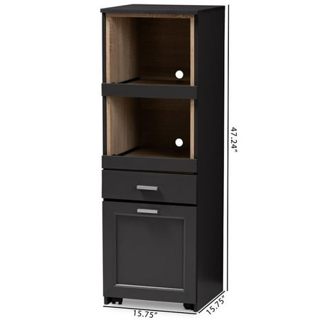 baxton microwave cabinet