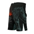 thumbnail image 2 of Raven Fightwear Men's Four Horsemen Death Shorts MMA Black, 2 of 3