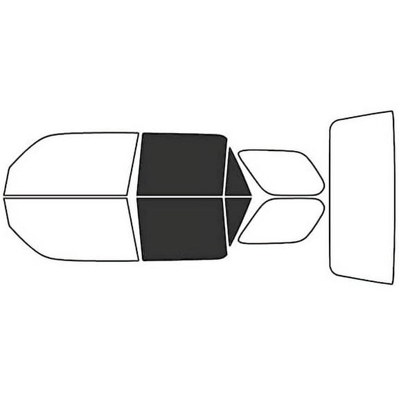 Avery Dennison NR Nano Ceramic IR Window Tint Kit Compatible with Toyota 4Runner 2010-2024 - Back