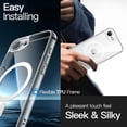 thumbnail image 6 of JETech Magnetic Case for iPhone 17e (2026) / iPhone 16e, Compatible with MagSafe (Clear), 6 of 6