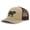 Khaki Coffee, variant on Richardson Trucker Hat Western Farm Animal Cow Cattle Angus Bull Polyester Baseball Cap Snapback Heather Grey Black Design Only
