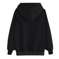 thumbnail image 5 of Women's Oversized Pattern Hoodie Casual Long Sleeved Heart Shaped Print Pullover Comfortable Pocket Drawstring Hoodie Long Zippe Sweatshirts for Women Sweatshirt for Women Graphic Sweatshirts Hoodies, 5 of 5