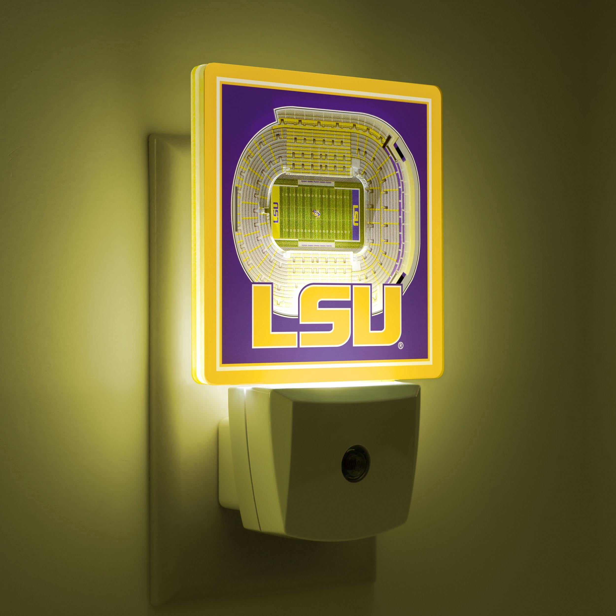 YouTheFan NCAA LSU Tigers StadiumView Nite Light