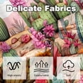 thumbnail image 3 of Cactus Velvet Throw Pillows Set of 2 - Decorative Pillows with Unique Patterns for Sofa Couch Bed - Pillow Covers - Available in 16x16, 18x18, 20x20 Inches, 3 of 6