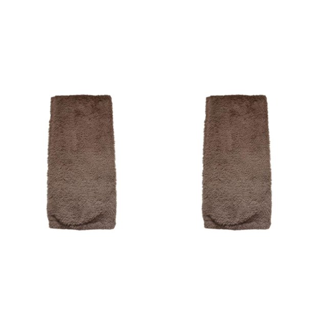 Maytalsory Warm Knee High Socks Comfort Fit For Daily Wear Winter Plush Over Knee Socks Easy To Wear brown 2Set