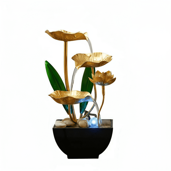 Indoor Desktop Metal Water Fountain
