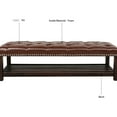 thumbnail image 3 of 60" Bedroom Bench with Full - Sponge Cushion / Comfortable and Easy to Assemble, 3 of 7