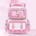 thumbnail image 4 of GPOECD Large Capacity School Backpack for Elementary School Students Children and Junior High School School Backpack Pink,One Size, 4 of 4