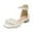White, variant on Gubotare Little Girl High Heels Girls Sandals Children Shoes Thick High Heel Sandals Fashionable Bow Small High Heel Princess Sandals (White,Big Kids 2)