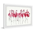 thumbnail image 2 of Parvez Taj Blhing Flamingos Framed Wall Art, 2 of 6